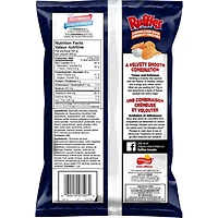Ruffles croustilles assaisonnées Cheddar et crème sure