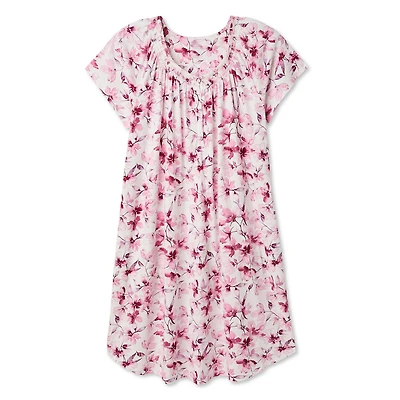 Iyla Women's Plus Flutter-Sleeve Nightgown