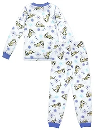 Ensemble de sous-vêtements thermiques pour fille de Frozen 2