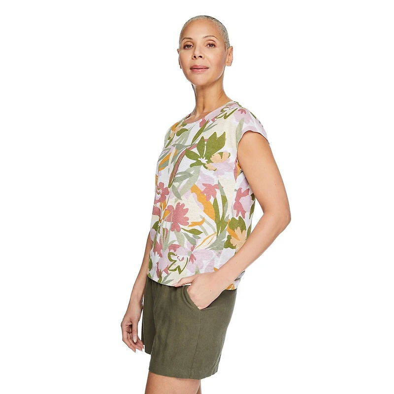 Iyla Women's Linen Tee