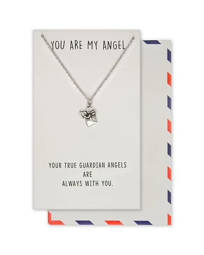 Save the Moment Necklace "you Are My Angel.  Your True Guardian Angels Are Always with You."