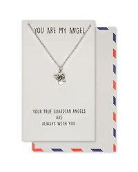 Save the Moment Necklace "you Are My Angel.  Your True Guardian Angels Are Always with You."