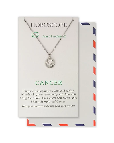 Save the Moment Necklace Cancer Zodiac