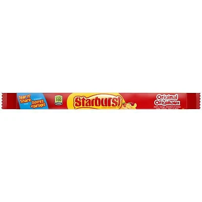 STARBURST, Bonbons à mâcher originaux, à déchirer et à partager, 92 g