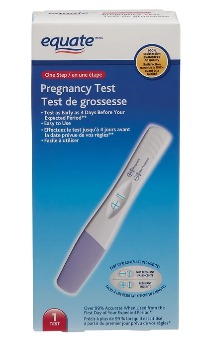Equate One Step Pregnancy Test, 1 Count