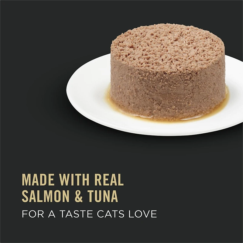 Purina Pro Plan Prime Plus Adulte 7+ Entrée de Saumon et Thon, Nourriture Humide pour Chats 85 g