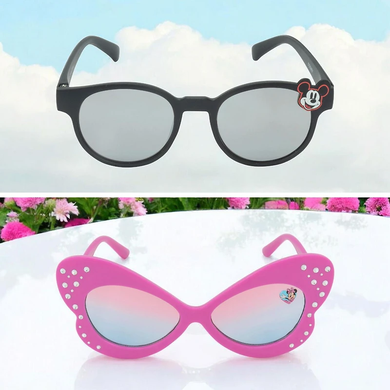 Lunettes de soleil Disney Minnie et Mickey 2 Pack