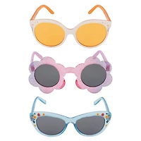 Disney 3 Pack Lunettes de Soleil pour Filles