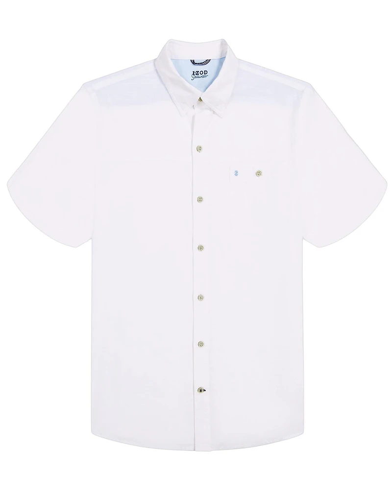 IZOD Dockside Chambray S/S Woven