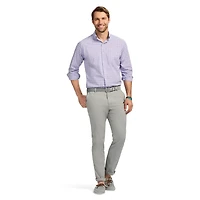 IZOD L/S Performance Plaid Woven Shirt