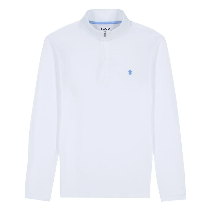 IZOD L/S Classic 1/4 Zip, S-XXL