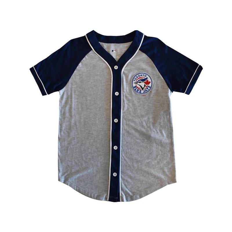 Ladies MLB Blue Jays Jay In Circle Jersey