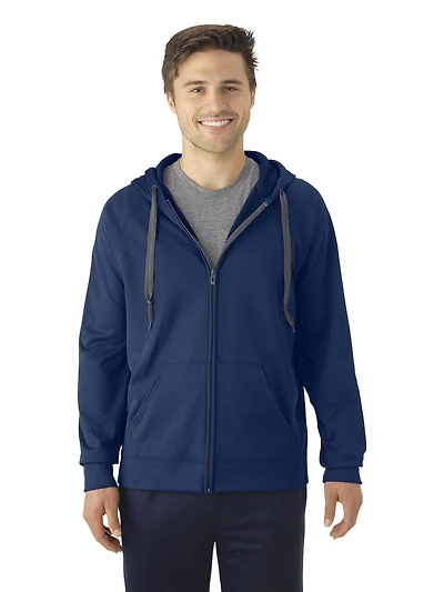 Chandail à capuchon entièrement zippé Jerzees DRI-POWER® SPORT