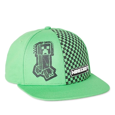 Minecraft Men's Flat Brim Cap