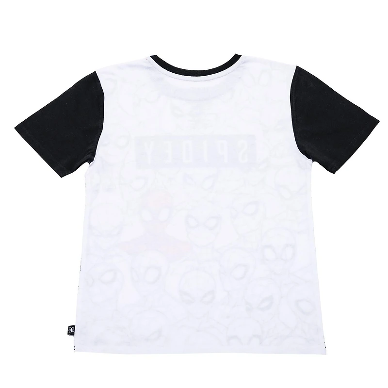 T-shirt à manches courtes Marvel Find Spidey pour garçon