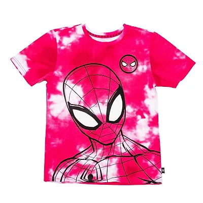 T-shirt à manches courtes Marvel Spidey Close Up pour garçon