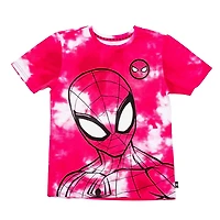 T-shirt à manches courtes Marvel Spidey Close Up pour garçon