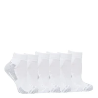 Athletic Works Ladies' 6-Pack Anklet Socks, Sizes 4-10