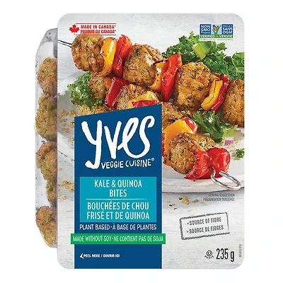 Yves Veggie Bouchées de pomme de terre, de chou frisé et quinoa