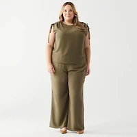 DV Haut ample S/S à cordon de serrage