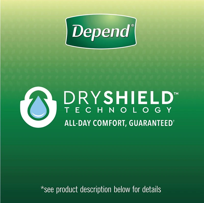 Depend Fresh Protection Adult Incontinence Underwear for Women (Formerly Depend Fit-Flex), Disposable, Maximum, Blush
