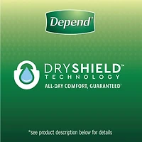 Depend Fresh Protection Adult Incontinence Underwear for Women (Formerly Depend Fit-Flex), Disposable, Maximum, Blush