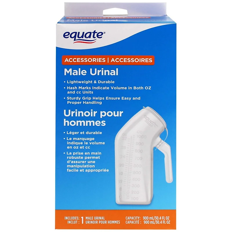 Urinoir pour hommes Accessoires Equate