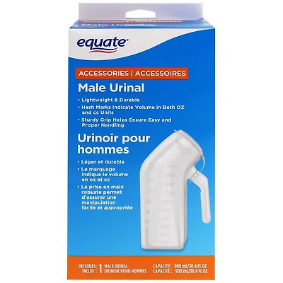 Urinoir pour hommes Accessoires Equate