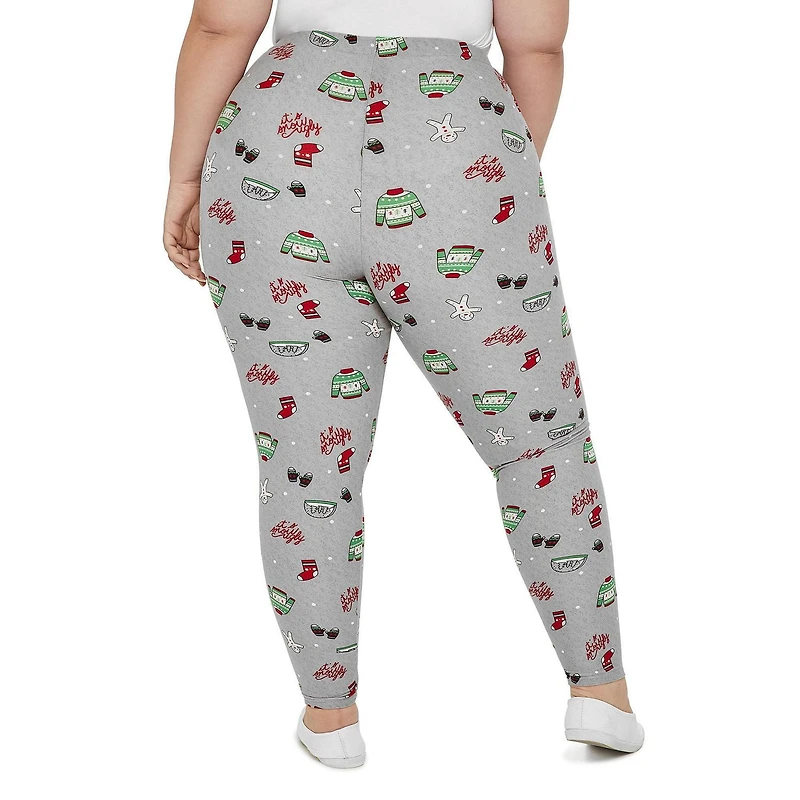 Legging de Noël George Plus pour femmes