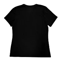 T-shirt décontracté à manches courtes pour femme Halloween 2 Spooky Stencil
