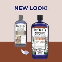 Dr Teal's Bain Moussant avec Du Sel D'Epsom Pur, Nourrir et Protéger avec de L'huile De Noix De Coco 34 fl oz / 1 L