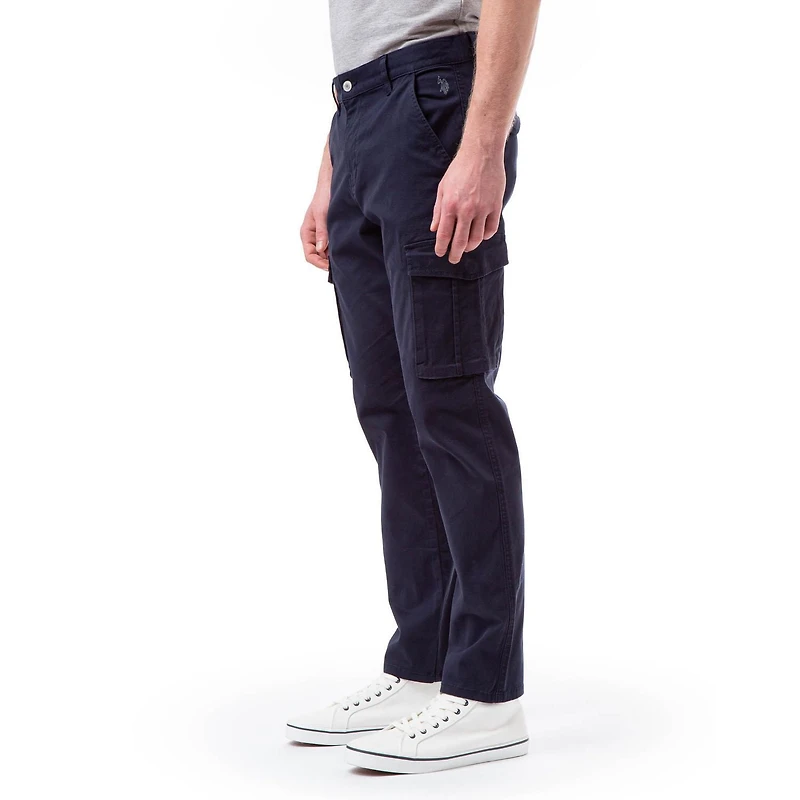 U.S. POLO ASSN Men's Stretch Twill Cargo
