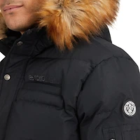 Ecko Unltd. Vêtements d'extérieur pour hommes. Notre gros frappeur la Doudoune en Sherpa chaude avec fourrure à la capuche