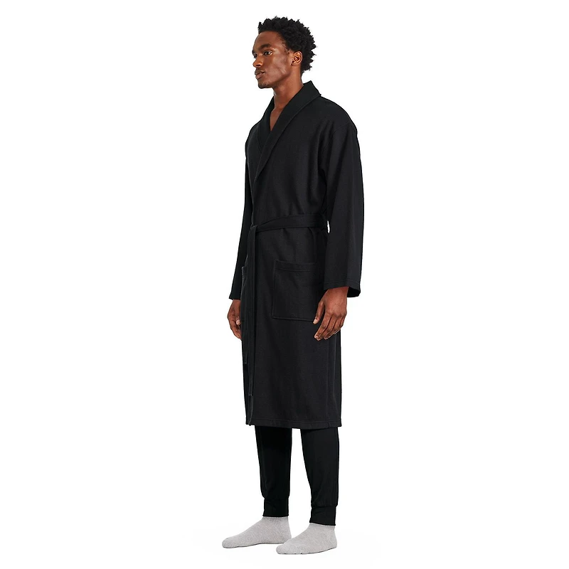 Robe de chambre gaufrée George pour hommes