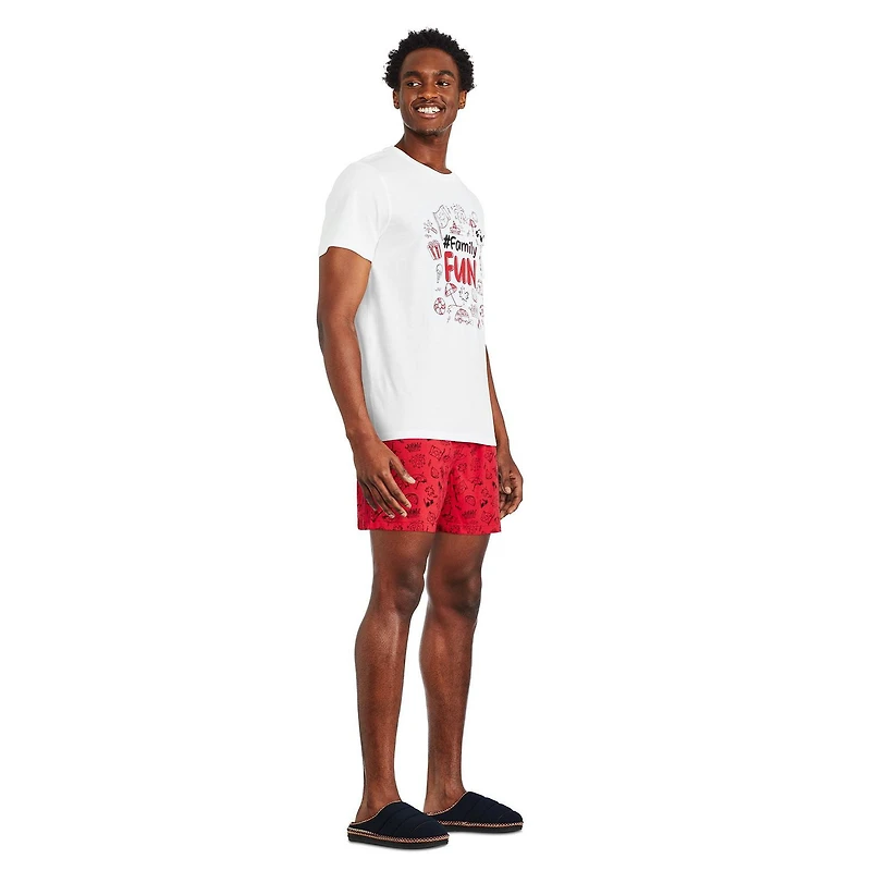 George Men's Canada Pajamas 2-Piece Set