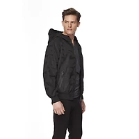 Veste à capuche Dark Black pour hommes