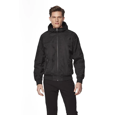 Veste à capuche Dark Black pour hommes