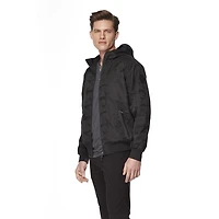 Veste à capuche Dark Black pour hommes