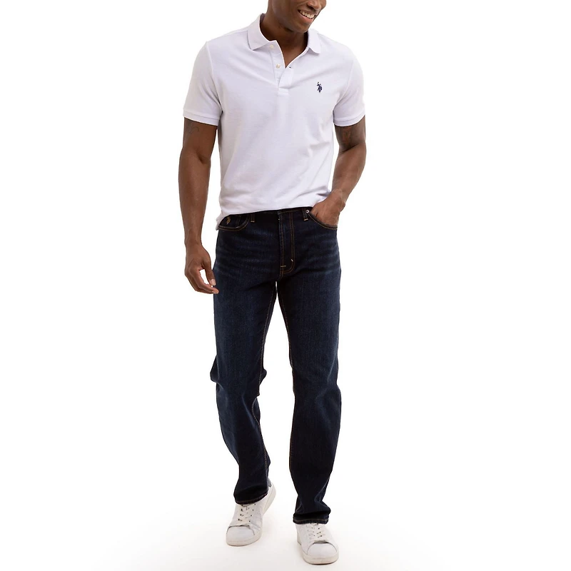 U.S. Polo Assn. Men's Performance Polo, Shirt