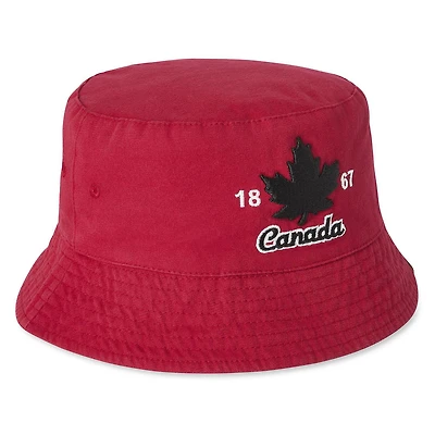 Canadiana Unisex Reversible Bucket Hat