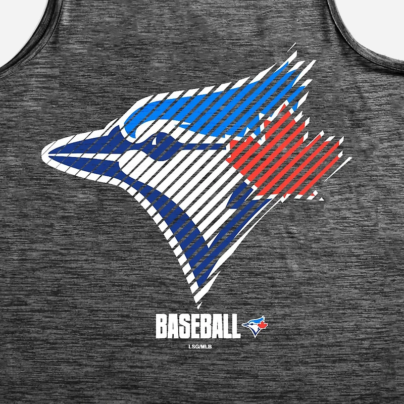 Débardeur à rayures des Blue Jays de Toronto de la MLB pour hommes
