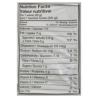 Saucisses fumées originales Red Hots Format festif Schneiders 900 g