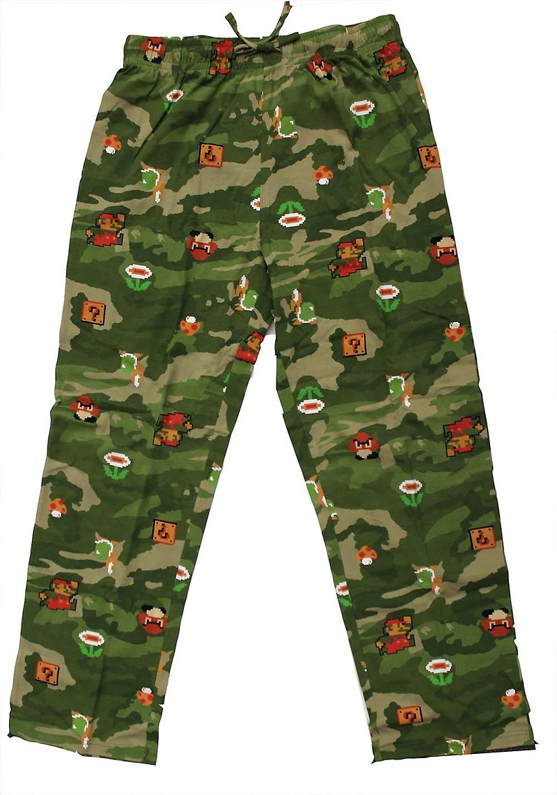 Pantalon de pyjama à imprimé Super Mario