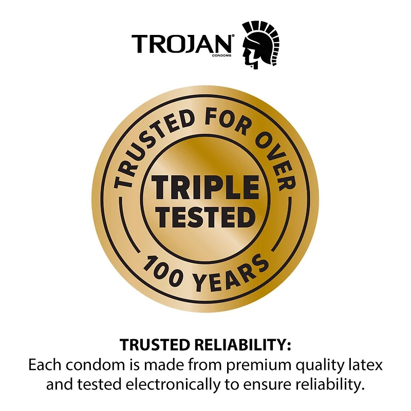 Trojan BareSkin Collection Nirvana Format économique condoms lubrifiés