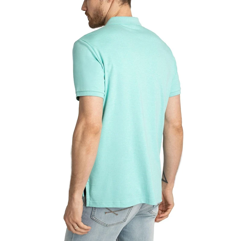 U.S. Polo Assn. Men's Solid Interlock Short Sleeve Polo, Interlock Polo Shirt