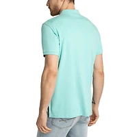 U.S. Polo Assn. Men's Solid Interlock Short Sleeve Polo, Interlock Polo Shirt
