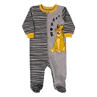 Disney Lion King Boys Simba footed interlock Sleeper