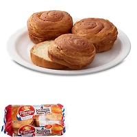 Buns feuilletés La fournée dorée 4 morceaux, total de 280 g