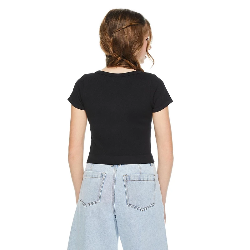 Haut sans couture à encolure en V My Sister’s Closet pour filles