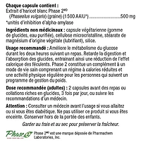 MetaSlim Phase 2, Neutralisateur de glucides, 500 mg